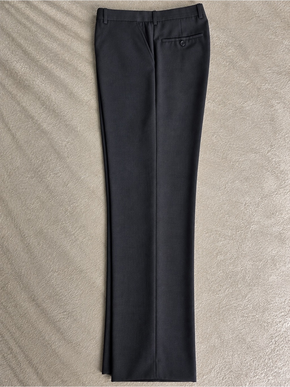 Men's Black Dress Pants - Classic Tailored Fit